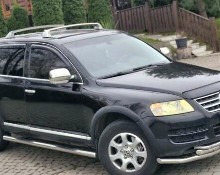 Черный Фольксваген Туарег, объемом двигателя 3.2 л и пробегом 237 тыс. км за 7500 $, фото 4 на Automoto.ua