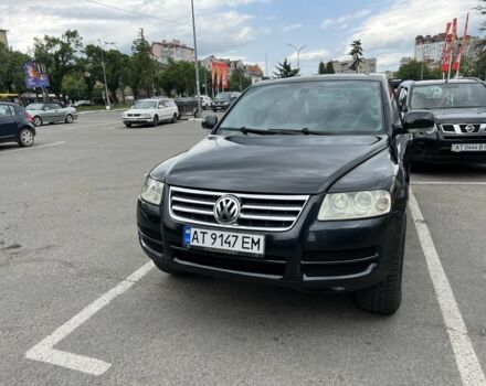 Черный Фольксваген Туарег, объемом двигателя 2.5 л и пробегом 317 тыс. км за 6700 $, фото 8 на Automoto.ua