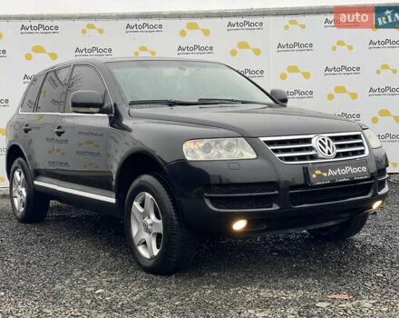 Черный Фольксваген Туарег, объемом двигателя 2.5 л и пробегом 373 тыс. км за 6950 $, фото 5 на Automoto.ua