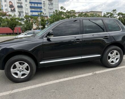 Черный Фольксваген Туарег, объемом двигателя 2.5 л и пробегом 317 тыс. км за 6700 $, фото 1 на Automoto.ua