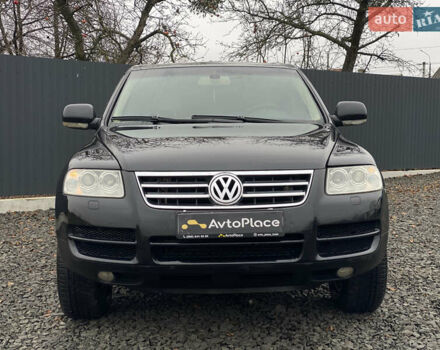 Черный Фольксваген Туарег, объемом двигателя 2.5 л и пробегом 373 тыс. км за 6950 $, фото 41 на Automoto.ua