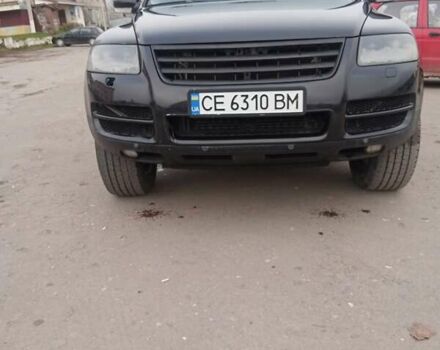 Черный Фольксваген Туарег, объемом двигателя 3.19 л и пробегом 236 тыс. км за 10000 $, фото 5 на Automoto.ua