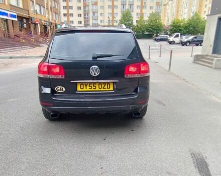 Черный Фольксваген Туарег, объемом двигателя 2.5 л и пробегом 168 тыс. км за 3900 $, фото 3 на Automoto.ua