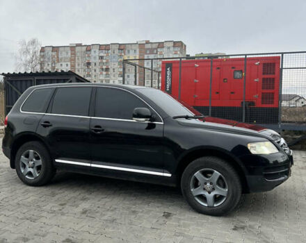 Черный Фольксваген Туарег, объемом двигателя 2.5 л и пробегом 427 тыс. км за 7700 $, фото 3 на Automoto.ua