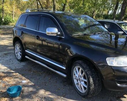 Черный Фольксваген Туарег, объемом двигателя 2.5 л и пробегом 238 тыс. км за 9500 $, фото 3 на Automoto.ua