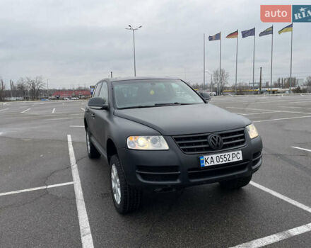 Черный Фольксваген Туарег, объемом двигателя 2.97 л и пробегом 370 тыс. км за 7700 $, фото 10 на Automoto.ua