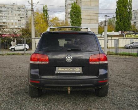 Черный Фольксваген Туарег, объемом двигателя 2.5 л и пробегом 395 тыс. км за 4100 $, фото 2 на Automoto.ua