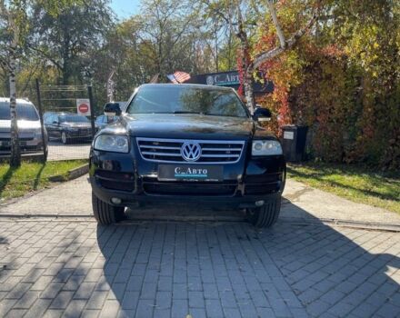 Черный Фольксваген Туарег, объемом двигателя 3.2 л и пробегом 380 тыс. км за 6700 $, фото 1 на Automoto.ua