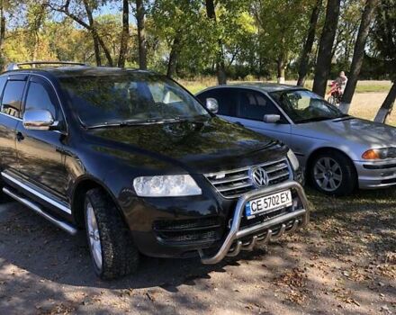 Черный Фольксваген Туарег, объемом двигателя 2.5 л и пробегом 238 тыс. км за 9500 $, фото 1 на Automoto.ua