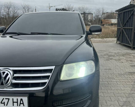 Черный Фольксваген Туарег, объемом двигателя 2.5 л и пробегом 427 тыс. км за 7700 $, фото 10 на Automoto.ua