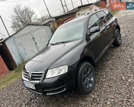 Черный Фольксваген Туарег, объемом двигателя 2.46 л и пробегом 225 тыс. км за 6450 $, фото 4 на Automoto.ua