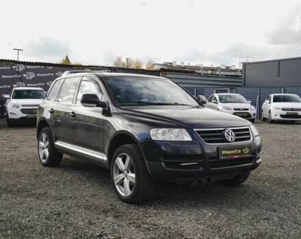 Черный Фольксваген Туарег, объемом двигателя 2.5 л и пробегом 395 тыс. км за 4100 $, фото 5 на Automoto.ua