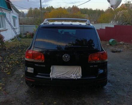 Чорний Фольксваген Туарег, об'ємом двигуна 2 л та пробігом 380 тис. км за 5460 $, фото 15 на Automoto.ua