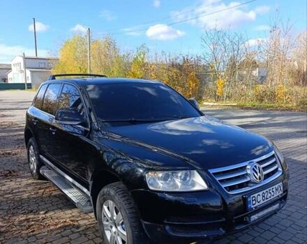 Черный Фольксваген Туарег, объемом двигателя 2.5 л и пробегом 333 тыс. км за 8200 $, фото 5 на Automoto.ua
