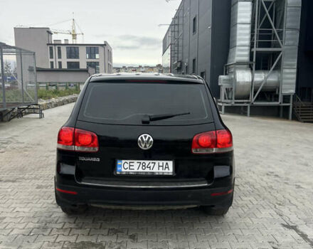 Черный Фольксваген Туарег, объемом двигателя 2.5 л и пробегом 427 тыс. км за 7700 $, фото 6 на Automoto.ua