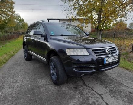 Черный Фольксваген Туарег, объемом двигателя 2.5 л и пробегом 221 тыс. км за 6400 $, фото 10 на Automoto.ua
