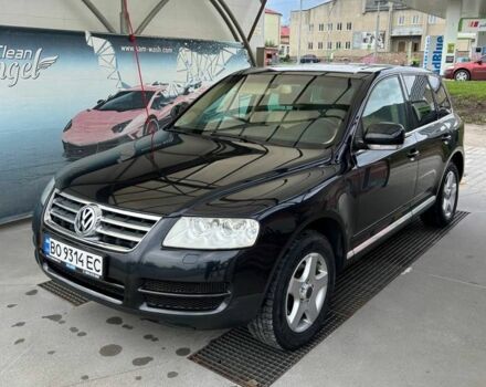 Черный Фольксваген Туарег, объемом двигателя 2.5 л и пробегом 161 тыс. км за 6550 $, фото 2 на Automoto.ua