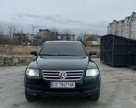 Черный Фольксваген Туарег, объемом двигателя 2.5 л и пробегом 420 тыс. км за 7999 $, фото 1 на Automoto.ua