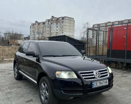 Черный Фольксваген Туарег, объемом двигателя 2.5 л и пробегом 420 тыс. км за 7999 $, фото 2 на Automoto.ua