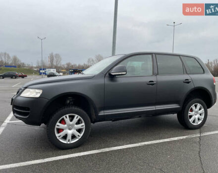 Черный Фольксваген Туарег, объемом двигателя 2.97 л и пробегом 370 тыс. км за 7700 $, фото 15 на Automoto.ua