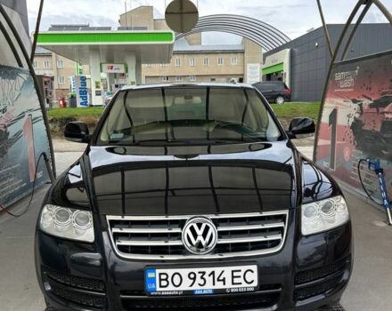 Черный Фольксваген Туарег, объемом двигателя 2.5 л и пробегом 161 тыс. км за 6550 $, фото 1 на Automoto.ua