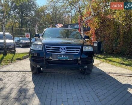 Черный Фольксваген Туарег, объемом двигателя 3.19 л и пробегом 381 тыс. км за 6700 $, фото 1 на Automoto.ua