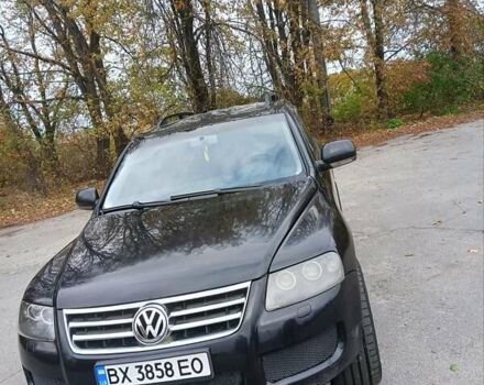 Черный Фольксваген Туарег, объемом двигателя 2.46 л и пробегом 288 тыс. км за 6800 $, фото 10 на Automoto.ua