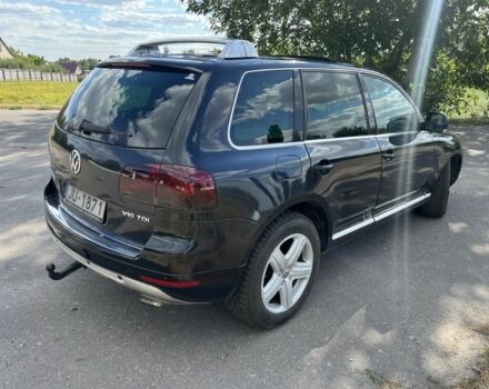 Черный Фольксваген Туарег, объемом двигателя 5 л и пробегом 320 тыс. км за 3600 $, фото 4 на Automoto.ua