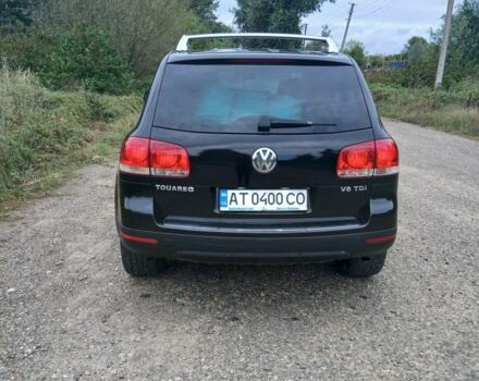 Черный Фольксваген Туарег, объемом двигателя 3 л и пробегом 408 тыс. км за 10500 $, фото 4 на Automoto.ua