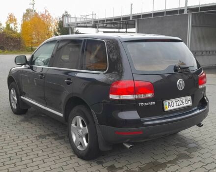 Черный Фольксваген Туарег, объемом двигателя 2.5 л и пробегом 245 тыс. км за 8000 $, фото 1 на Automoto.ua