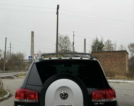 Чорний Фольксваген Туарег, об'ємом двигуна 3 л та пробігом 320 тис. км за 5200 $, фото 4 на Automoto.ua