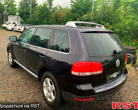 Черный Фольксваген Туарег, объемом двигателя 2.5 л и пробегом 218 тыс. км за 6500 $, фото 1 на Automoto.ua