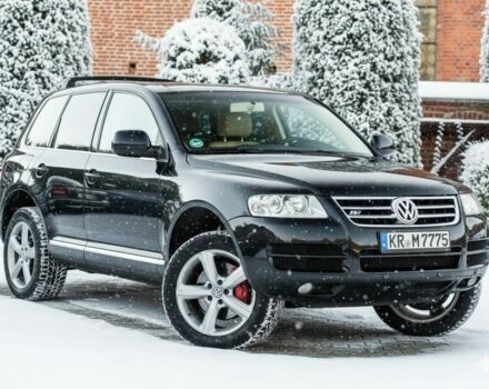 Черный Фольксваген Туарег, объемом двигателя 3 л и пробегом 266 тыс. км за 4350 $, фото 3 на Automoto.ua