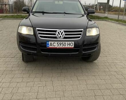 Черный Фольксваген Туарег, объемом двигателя 2.97 л и пробегом 390 тыс. км за 8700 $, фото 9 на Automoto.ua