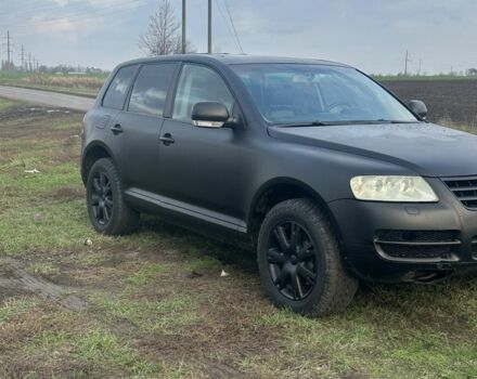 Чорний Фольксваген Туарег, об'ємом двигуна 3 л та пробігом 326 тис. км за 4800 $, фото 4 на Automoto.ua