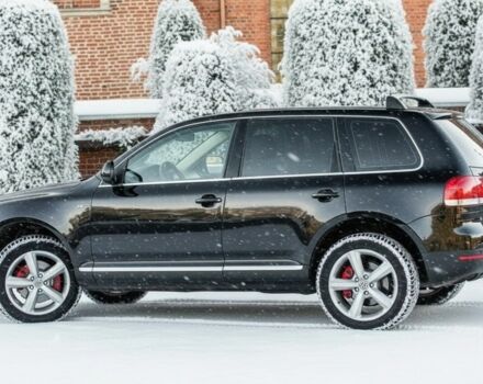 Черный Фольксваген Туарег, объемом двигателя 3 л и пробегом 266 тыс. км за 4350 $, фото 6 на Automoto.ua