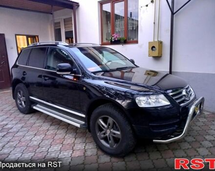 Черный Фольксваген Туарег, объемом двигателя 3.2 л и пробегом 204 тыс. км за 7700 $, фото 3 на Automoto.ua