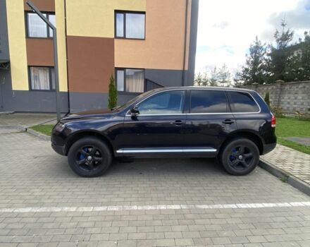 Черный Фольксваген Туарег, объемом двигателя 3 л и пробегом 270 тыс. км за 8750 $, фото 1 на Automoto.ua