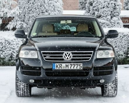 Черный Фольксваген Туарег, объемом двигателя 3 л и пробегом 266 тыс. км за 4350 $, фото 2 на Automoto.ua