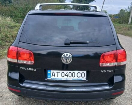 Черный Фольксваген Туарег, объемом двигателя 3 л и пробегом 408 тыс. км за 10500 $, фото 3 на Automoto.ua