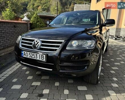 Черный Фольксваген Туарег, объемом двигателя 3 л и пробегом 187 тыс. км за 12000 $, фото 12 на Automoto.ua