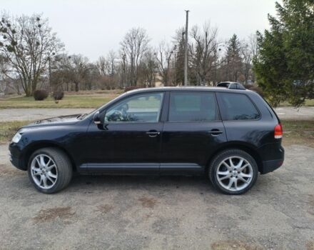 Черный Фольксваген Туарег, объемом двигателя 3 л и пробегом 300 тыс. км за 6500 $, фото 7 на Automoto.ua