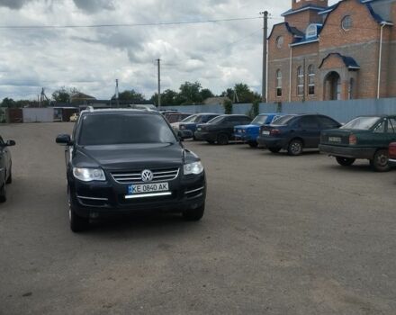 Черный Фольксваген Туарег, объемом двигателя 4.9 л и пробегом 300 тыс. км за 7300 $, фото 4 на Automoto.ua