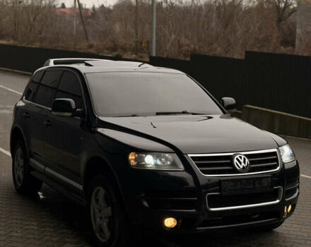 Черный Фольксваген Туарег, объемом двигателя 4.9 л и пробегом 340 тыс. км за 6900 $, фото 92 на Automoto.ua