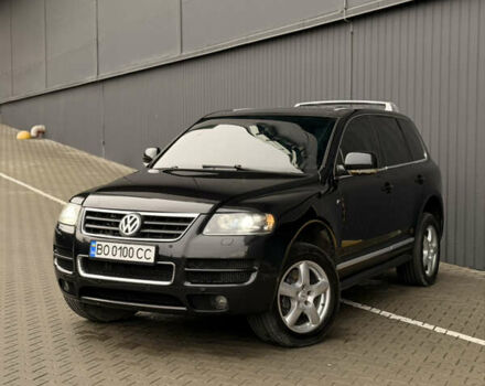 Черный Фольксваген Туарег, объемом двигателя 4.9 л и пробегом 340 тыс. км за 6900 $, фото 16 на Automoto.ua