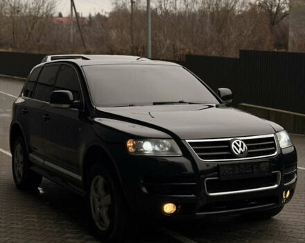 Черный Фольксваген Туарег, объемом двигателя 4.9 л и пробегом 340 тыс. км за 6900 $, фото 93 на Automoto.ua