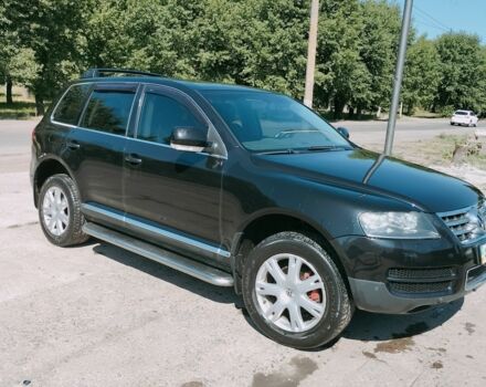 Черный Фольксваген Туарег, объемом двигателя 2.5 л и пробегом 280 тыс. км за 8000 $, фото 5 на Automoto.ua