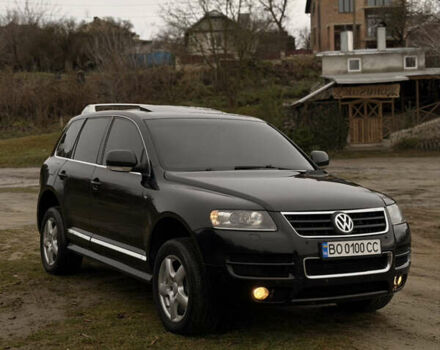 Черный Фольксваген Туарег, объемом двигателя 4.9 л и пробегом 340 тыс. км за 6900 $, фото 103 на Automoto.ua