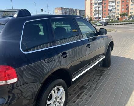 Черный Фольксваген Туарег, объемом двигателя 3 л и пробегом 250 тыс. км за 9700 $, фото 2 на Automoto.ua