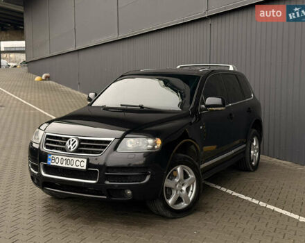Черный Фольксваген Туарег, объемом двигателя 4.9 л и пробегом 340 тыс. км за 6900 $, фото 3 на Automoto.ua